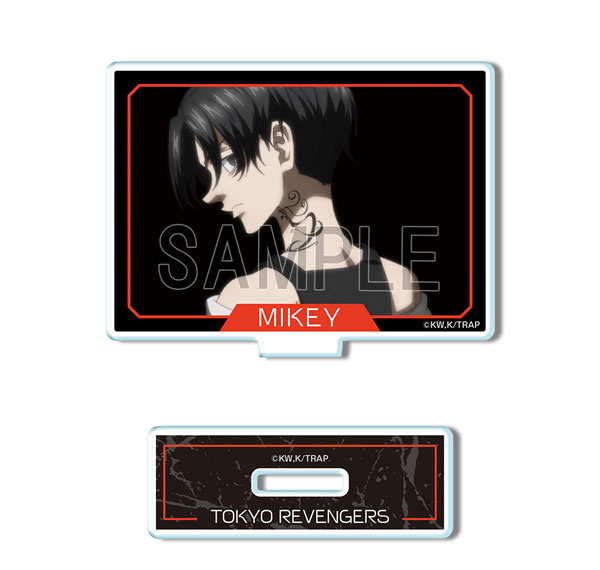 License Agent TV Anime "Tokyo Revengers" Mini Acrylic Stand Ver.2 Design 05 (Manjiro Sano /C) รูปภาพ 1