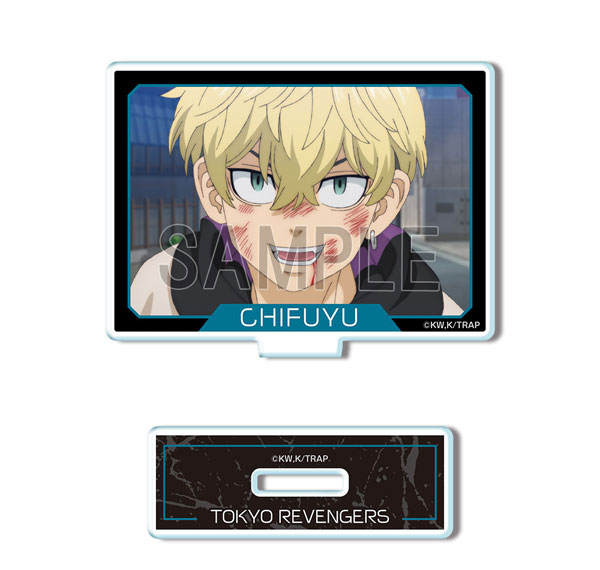 License Agent TV Anime "Tokyo Revengers" Mini Acrylic Stand Ver.2 Design 07 (Chifuyu Matsuno /B) Bild 1
