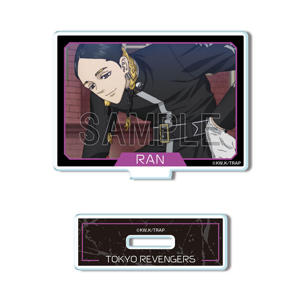 License Agent TV Anime "Tokyo Revengers" Mini Acrylic Stand Ver.2 Design 26 (Ran Haitani /B) รูปภาพ 1