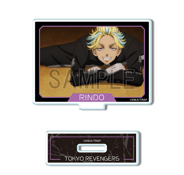 License Agent TV Anime "Tokyo Revengers" Mini Acrylic Stand Ver.2 Design 29 (Rindo Haitani /A) รูปภาพ 1