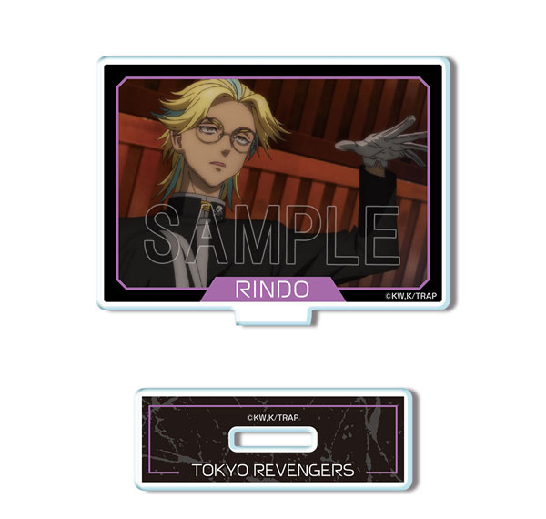 License Agent TV Anime "Tokyo Revengers" Mini Acrylic Stand Ver.2 Design 32 (Rindo Haitani /D) Bild 1