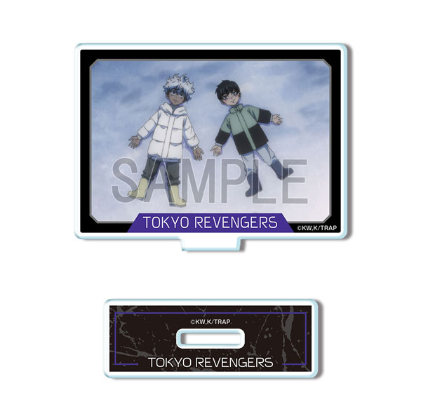 License Agent TV Anime "Tokyo Revengers" Mini Acrylic Stand Ver.2 Design 36 (Izana Kurokawa & Kakucho) Bild 1