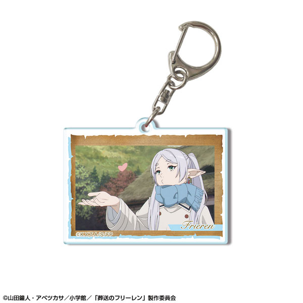 License Agent TV Anime "Frieren: Beyond Journey's End" Acrylic Keychain Design 04 (Frieren /D) รูปภาพ 1