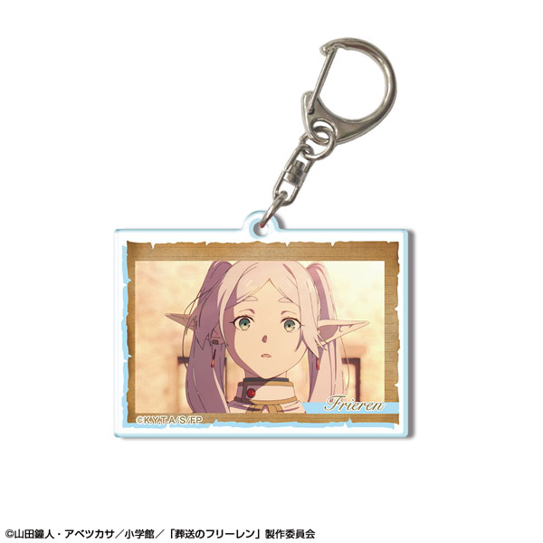 License Agent TV Anime "Frieren: Beyond Journey's End" Acrylic Keychain Design 06 (Frieren /F) Bild 1