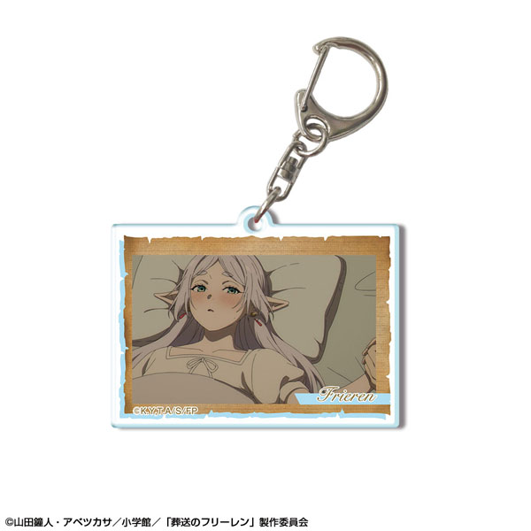 License Agent TV Anime "Frieren: Beyond Journey's End" Acrylic Keychain Design 09 (Frieren /I) Bild 1