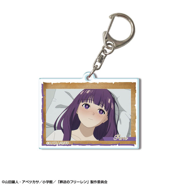 License Agent TV Anime "Frieren: Beyond Journey's End" Acrylic Keychain Design 12 (Fern /B) รูปภาพ 1