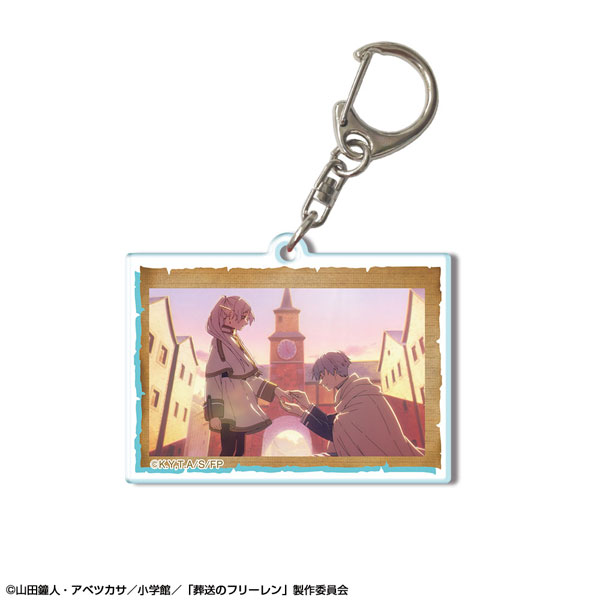 License Agent TV Anime "Frieren: Beyond Journey's End" Acrylic Keychain Design 19 (Frieren & Himmel) 圖片 1