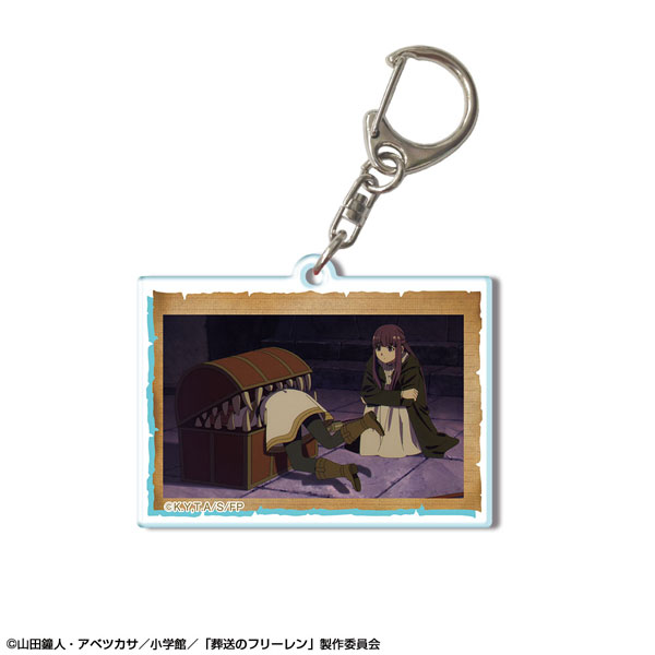 License Agent TV Anime "Frieren: Beyond Journey's End" Acrylic Keychain Design 20 (Frieren & Fern /A) 圖片 1