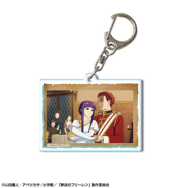 License Agent TV Anime "Frieren: Beyond Journey's End" Acrylic Keychain Design 22 (Fern & Stark) รูปภาพ 1