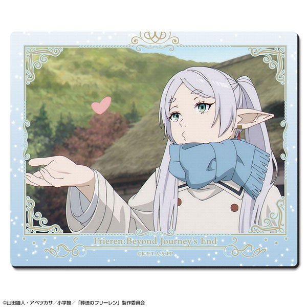 License Agent TV Anime "Frieren: Beyond Journey's End" Rubber Mouse Pad Design 01 (Frieren /A)