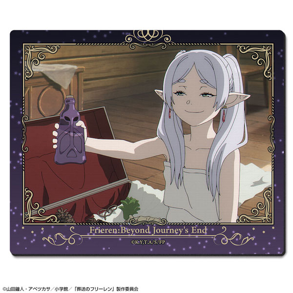 License Agent TV Anime "Frieren: Beyond Journey's End" Rubber Mouse Pad Design 02 (Frieren /B)