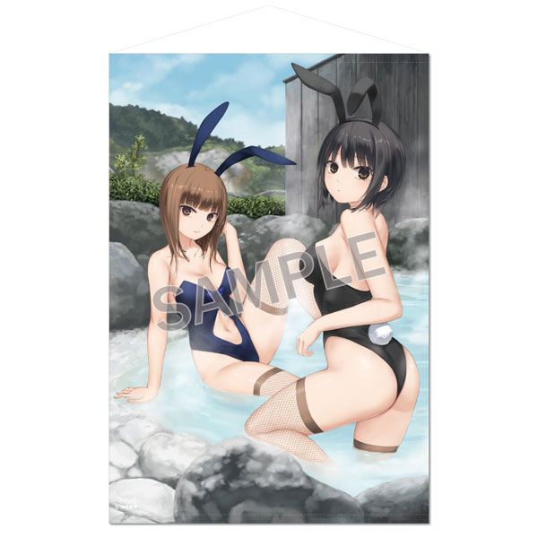 Brendream Coffee Kizoku B1 Wall Scroll bunny onsen