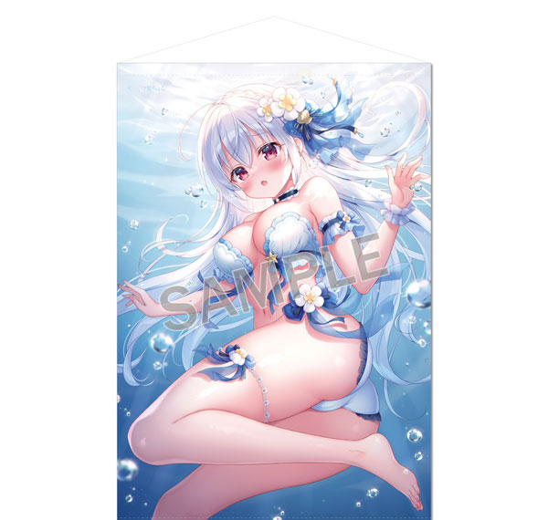 Brendream Mitsuba Choko B2 Wall Scroll Aqua Princess Extra Edition Bild 1