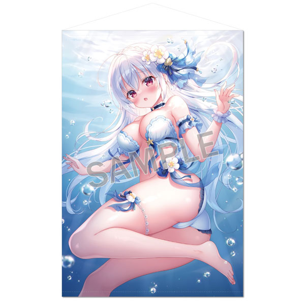 Brendream Mitsuba Choko B1 Wall Scroll Aqua Princess Extra Edition
