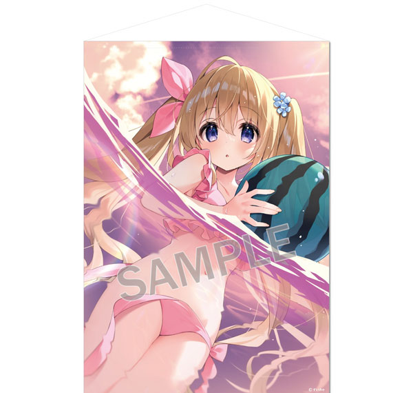 Brendream Suimya B1 Wall Scroll Aqua Shiroka-chan Extra Edition รูปภาพ 1
