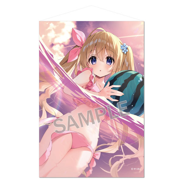 Brendream Suimya B2 Wall Scroll Aqua Shiroka-chan Extra Edition