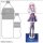 Curtain Damashii Yoake Mae yori Ruriiro na Jumbo Acrylic Stand (Estel Freesia) รูปภาพ 2
