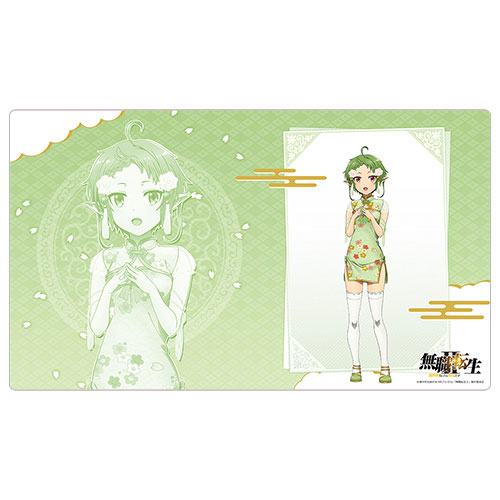 Curtain Damashii Mushoku Tensei: Jobless Reincarnation II -Isekai Ittara Honki Dasu- New Illustration Rubber Mat (Sylphiette / Chinese Dress)