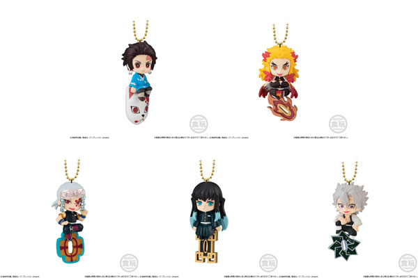 Bandai Twinkle Dolly Demon Slayer: Kimetsu no Yaiba 3 All 5Type Set