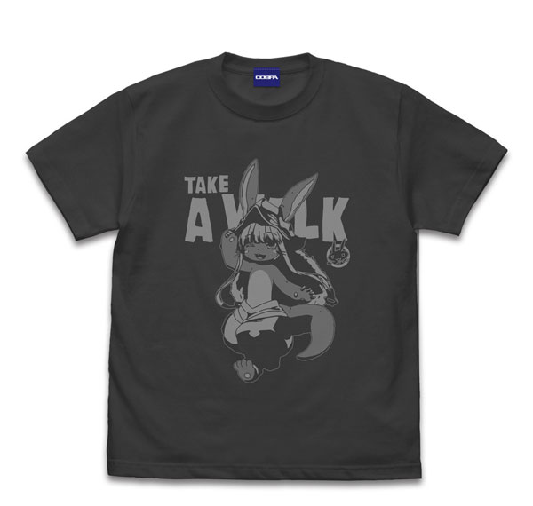 COSPA Made in Abyss The Golden City of the Scorching Sun New Illustration Nanachi Wakuwaku T-shirt /SUMI-XL Bild 1