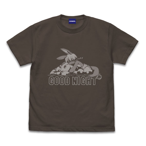 COSPA Made in Abyss The Golden City of the Scorching Sun New Illustration Nanachi Suyasuya T-shirt /CHARCOAL-M