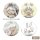 COSPA Made in Abyss The Golden City of the Scorching Sun New Illustration Nanachi Tin Badge 4Pack Set Bild 2