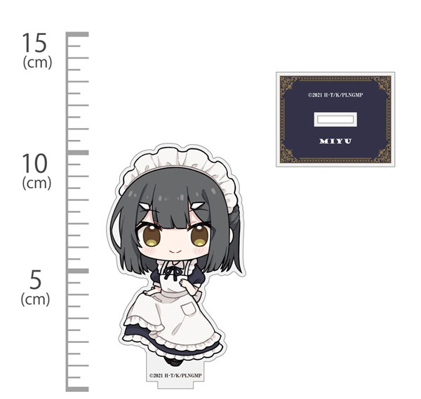 COSPA COSPA Depot Exclusive Movie "Prisma Illya: Licht - The Nameless Girl" Miyu Acrylic Stand Cure Maid Cafe ver. รูปภาพ 1