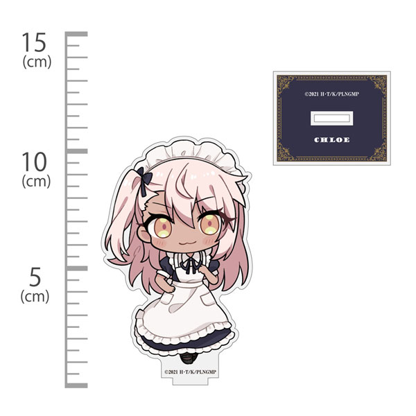 COSPA COSPA Depot Exclusive Movie "Prisma Illya: Licht - The Nameless Girl" Chloe Acrylic Stand Cure Maid Cafe ver. รูปภาพ 1