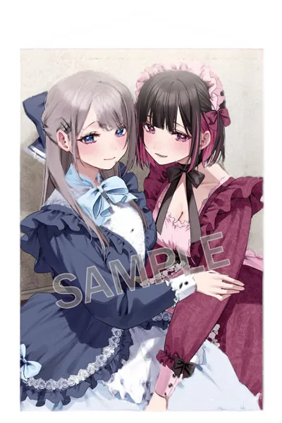Brendream Minori Chigusa B2 Wall Scroll Shino and Koi Lolita ver image 1