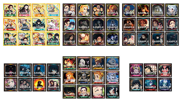Ensky Demon Slayer: Kimetsu no Yaiba Sticker Retsuden 3 20Pack BOX