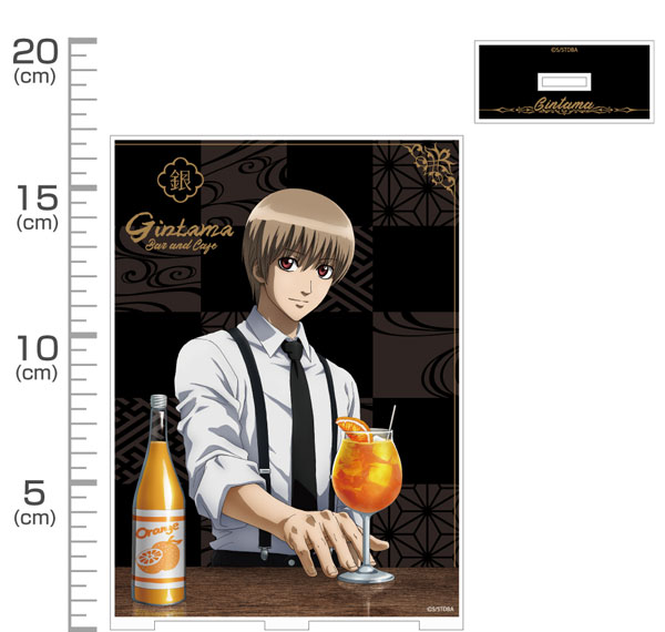 COSPA Gintama Sougo Okita Acrylic Stand (Large) Bartender Ver.