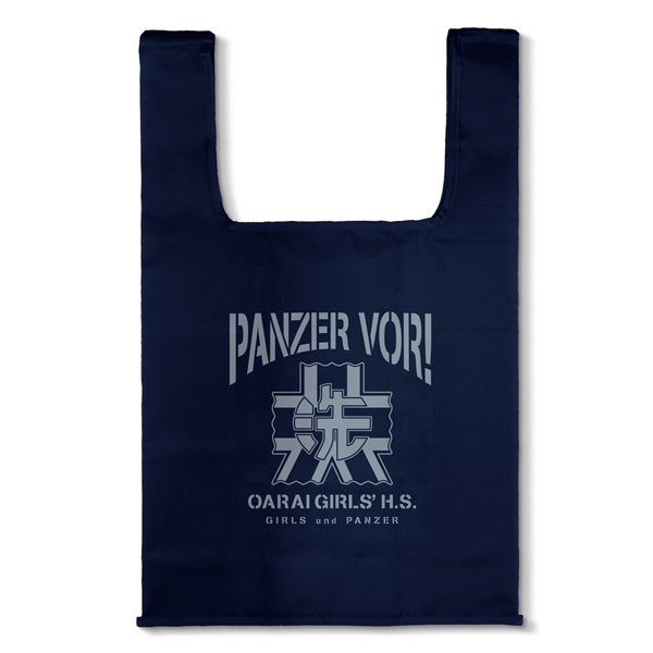 COSPA Girls und Panzer das Finale Oarai Girls High School Eco Bag /NAVY