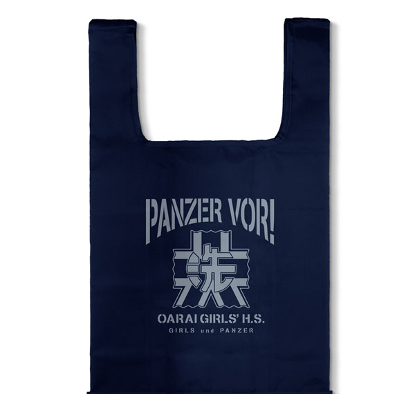 COSPA Girls und Panzer das Finale Oarai Girls High School Eco Bag /NAVY Bild 1