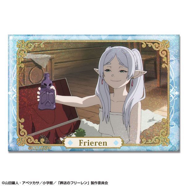 License Agent TV Anime "Frieren: Beyond Journey's End" Hologram Tin Badge Ver.2 Design 04 (Frieren /D)