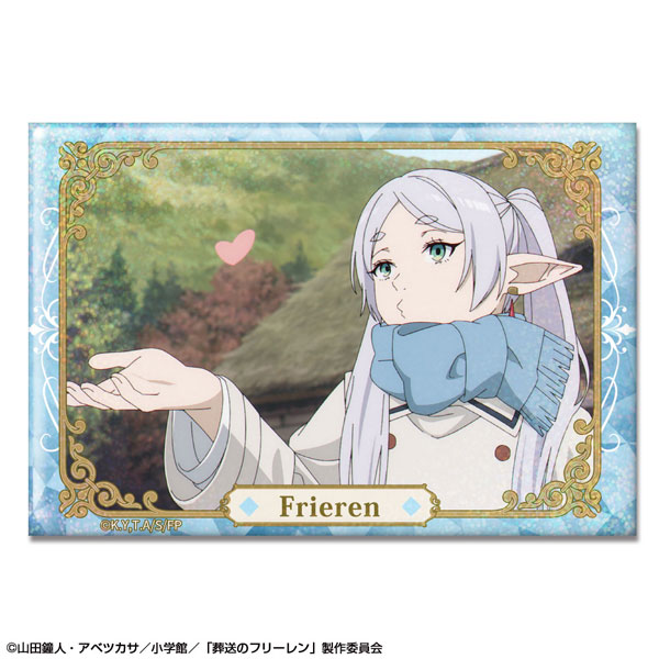 License Agent TV Anime "Frieren: Beyond Journey's End" Hologram Tin Badge Ver.2 Design 06 (Frieren /F)