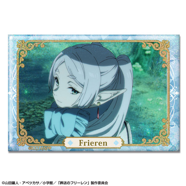 License Agent TV Anime "Frieren: Beyond Journey's End" Hologram Tin Badge Ver.2 Design 08 (Frieren /H) Bild 1