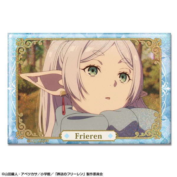 License Agent TV Anime "Frieren: Beyond Journey's End" Hologram Tin Badge Ver.2 Design 09 (Frieren /I)