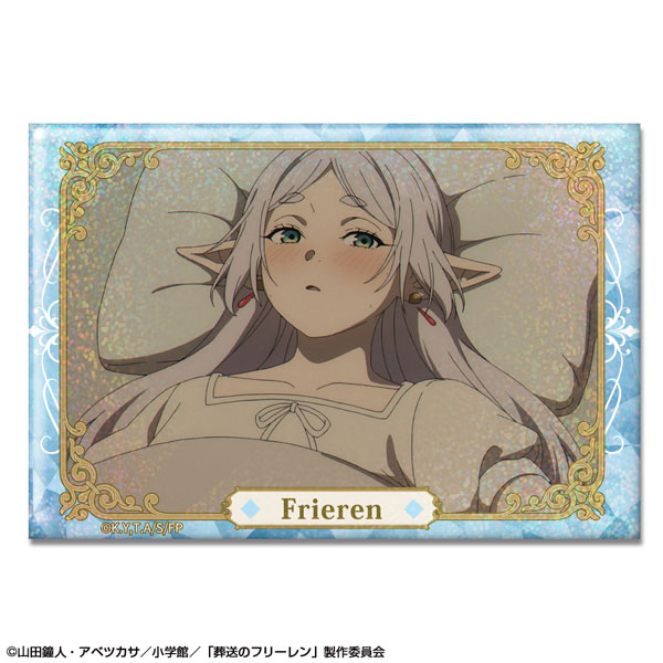 License Agent TV Anime "Frieren: Beyond Journey's End" Hologram Tin Badge Ver.2 Design 11 (Frieren /K)