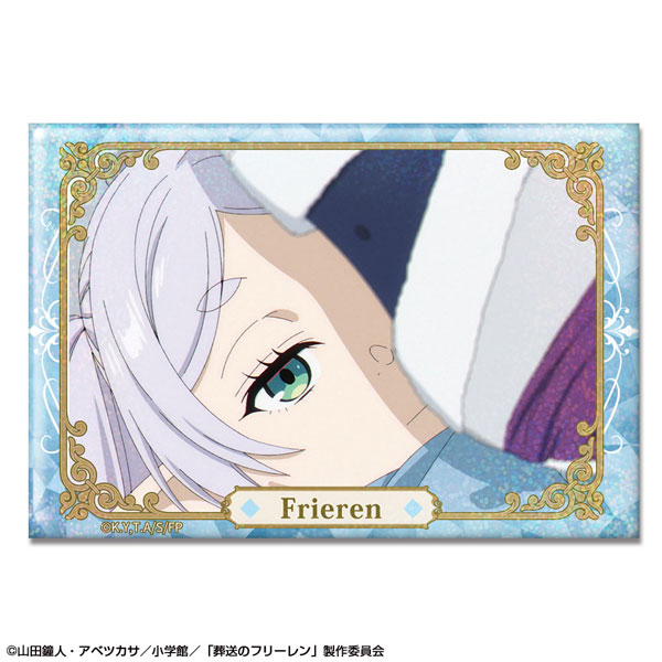 License Agent TV Anime "Frieren: Beyond Journey's End" Hologram Tin Badge Ver.2 Design 12 (Frieren /L) รูปภาพ 1
