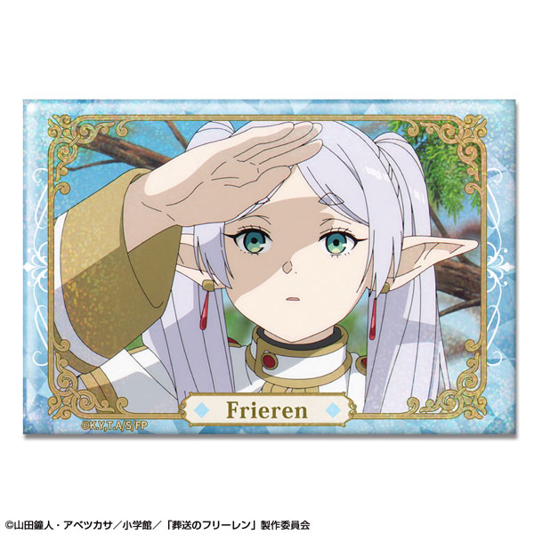 License Agent TV Anime "Frieren: Beyond Journey's End" Hologram Tin Badge Ver.2 Design 14 (Frieren /N)