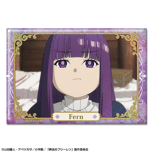 License Agent TV Anime "Frieren: Beyond Journey's End" Hologram Tin Badge Ver.2 Design 16 (Fern /A)