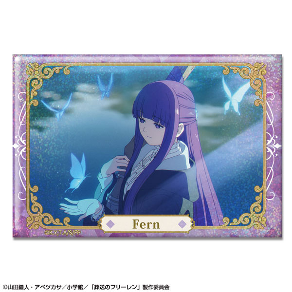 License Agent TV Anime "Frieren: Beyond Journey's End" Hologram Tin Badge Ver.2 Design 20 (Fern /E)