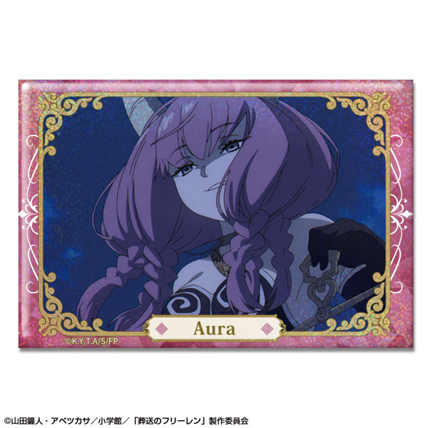 License Agent TV Anime "Frieren: Beyond Journey's End" Hologram Tin Badge Ver.2 Design 26 (Aura /A) hình ảnh 1