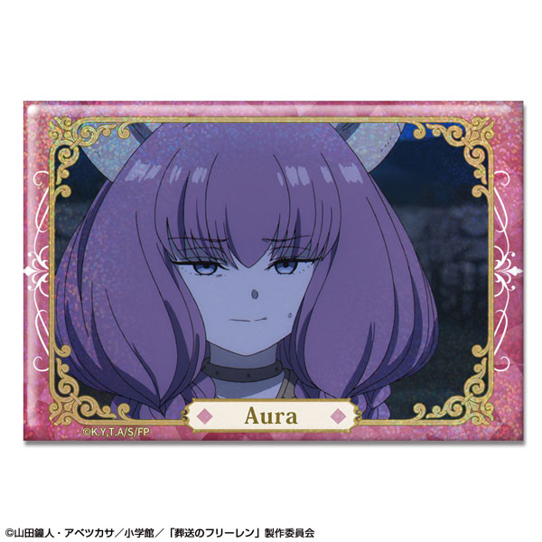License Agent TV Anime "Frieren: Beyond Journey's End" Hologram Tin Badge Ver.2 Design 27 (Aura /B) hình ảnh 1