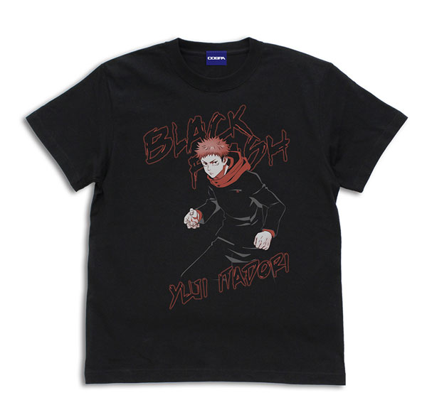 COSPA Jujutsu Kaisen Yuji Itadori "Black Flash" T-shirt /BLACK-XL รูปภาพ 1