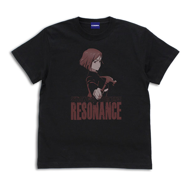 COSPA Jujutsu Kaisen Nobara Kugisaki "Resonance" T-shirt /BLACK-S รูปภาพ 1
