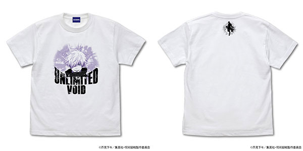 COSPA Jujutsu Kaisen Satoru Gojo T-shirt Ver2.0 /WHITE-L