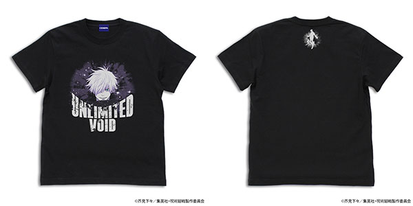COSPA Jujutsu Kaisen Satoru Gojo T-shirt Ver2.0 /BLACK-S