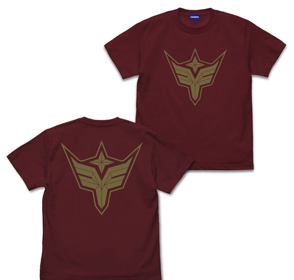 COSPA Bang Brave Bang Bravern Bravern Logo T-shirt /BURGUNDY-M รูปภาพ 1