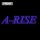COSPA Love Live! A-RISE Neon Sign Logo T-shirt /BLACK-S Bild 4